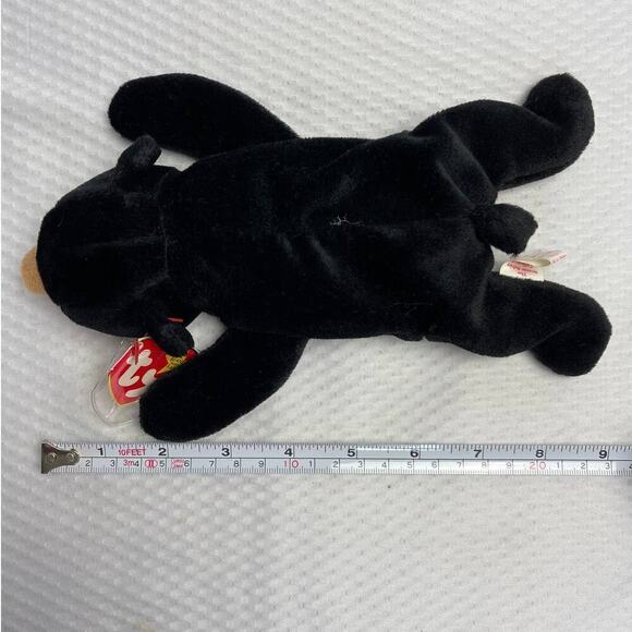 TY Beanie Babies Collection Black Bear Blackie DOB July 15 1994 - Picture 4 of 7